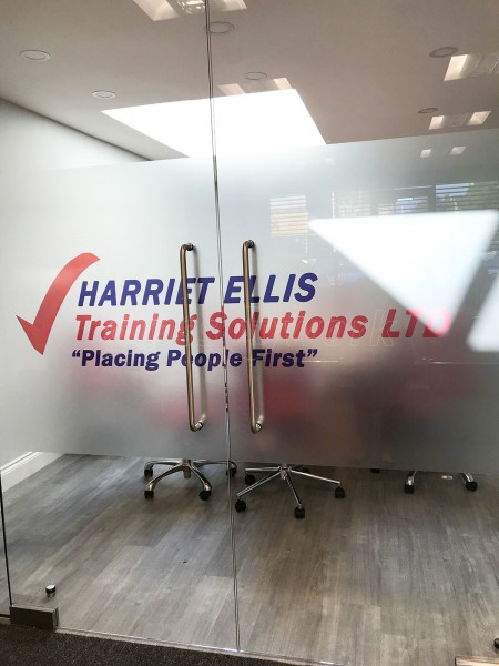 Harriet Ellis Training Solutions Ltd (Romford, Essex): Frameless Glass Double Doors & Glass Balustrade