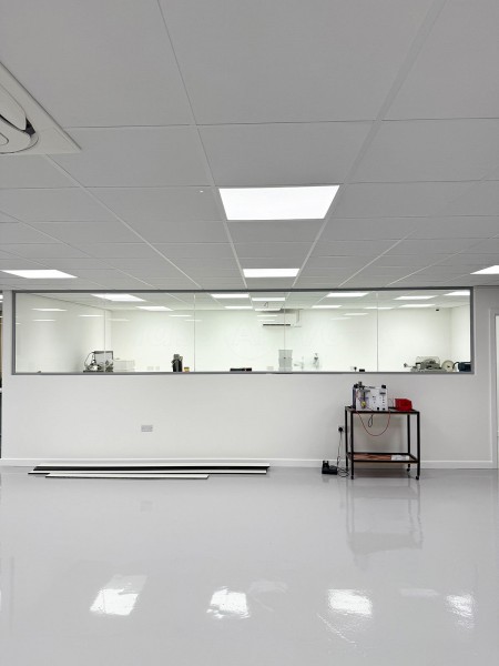 HB Sensors (Bognor Regis, West Sussex): Multiple Glass Partition Offices