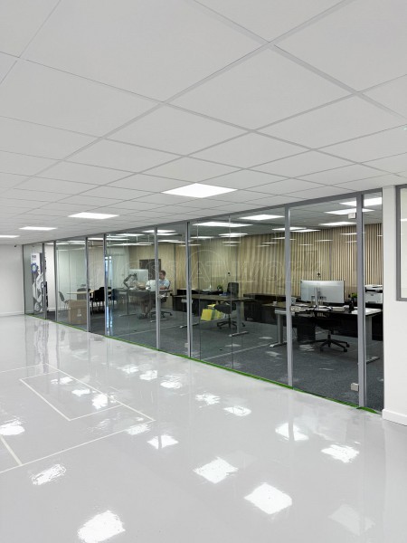 HB Sensors (Bognor Regis, West Sussex): Multiple Glass Partition Offices