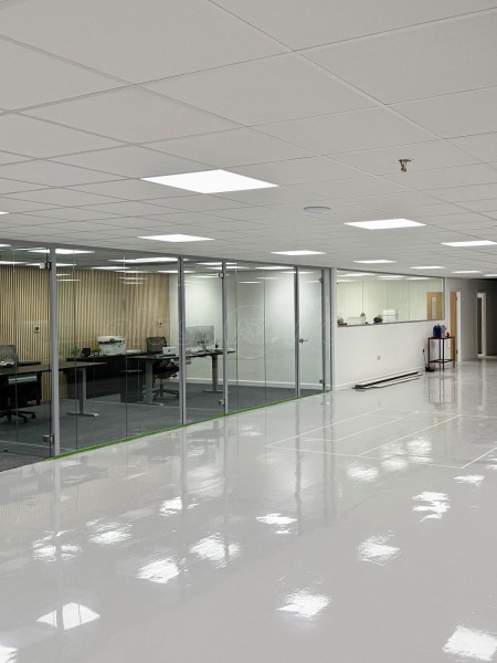 HB Sensors (Bognor Regis, West Sussex): Multiple Glass Partition Offices
