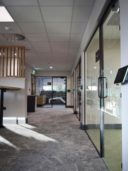 Henstaff Construction (Cardiff, Wales): Acoustic Glass Office Pods and Meeting Rooms