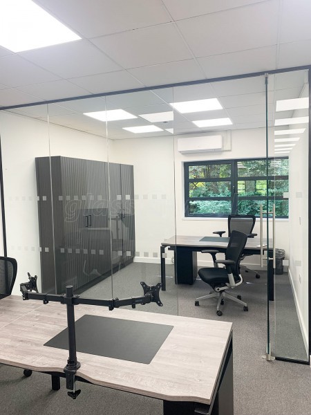 IDC Electrical [Southern] (Whiteley, Hampshire): Frameless Glass Office Installation