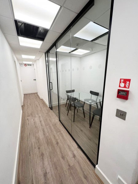 IPE Developments (Mayfair, London): Glass Partition with Sliding Door