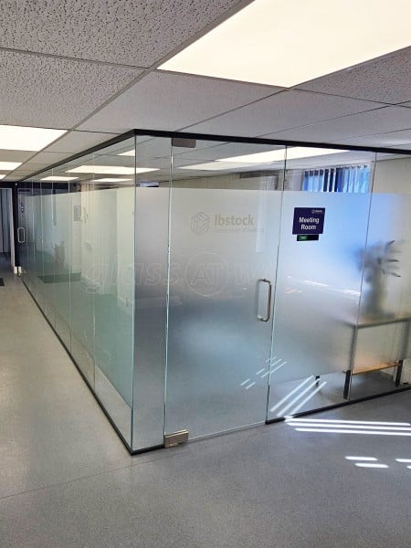 Ibstock PLC (Sheffield, South Yorkshire): Glass Corner Office With Window Film