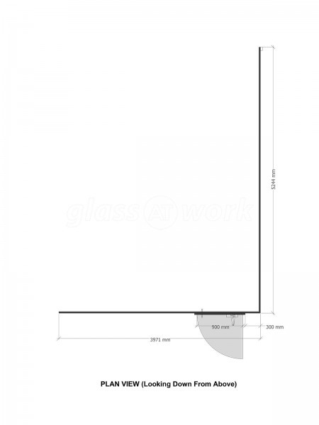 Intellisoft Ltd (Doncaster, South Yorkshire): T-Bar Corner Room With High Ceiling