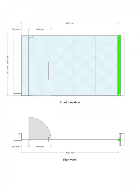 Interactive Projects & Design (Newton Aycliffe, County Durham): Frameless Glass Office Partition