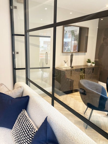 Interiors By Abode (Maidenhead, Berkshire): T-Bar Aluminium Glass Wall and Door