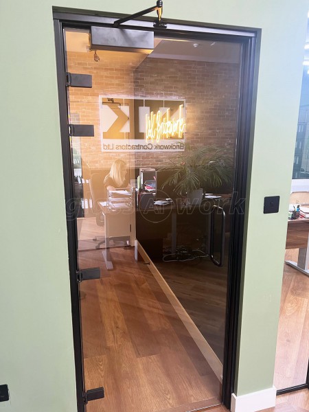 K and K Brickwork Contractors (Wetherby, West Yorkshire): Acoustic Glass Office Partitions