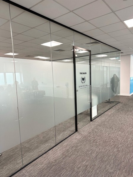 Living to Learn North East  (North Shields, Tyne & Wear): Toughened Glass Office Partitions