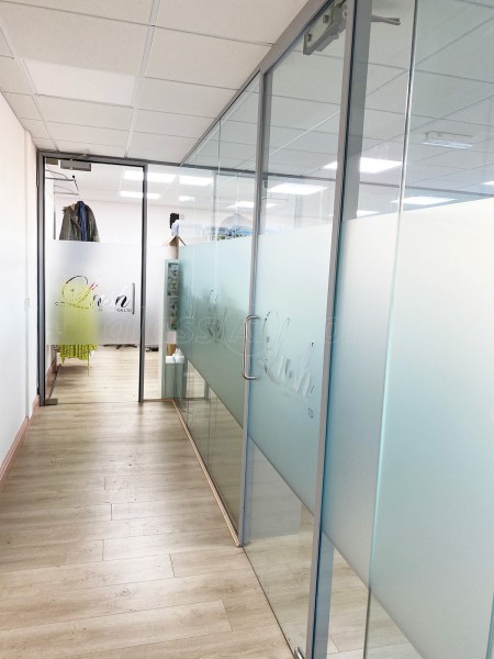 Lush Fashion Limited (Leicester, Leicestershire): Multiple Glazed Offices Using Toughened Frameless Glass