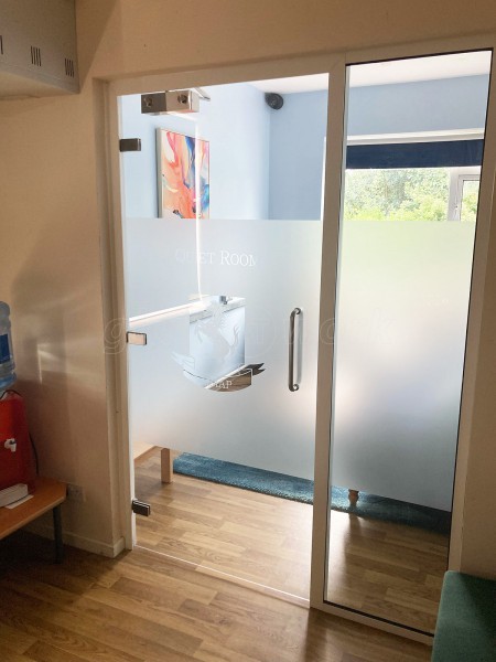 The Maidstone & Malling Alternative Provision (Maidstone, Kent): Glass Door and Side Panel