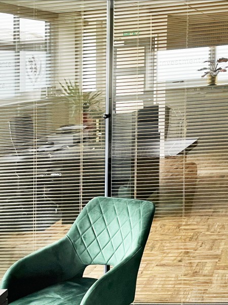 Matthew Slessor Wealth Management (Carlisle, Cumbria): Double Glazed Corner Office With Blinds