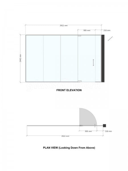 Mills Chody LLP (Harrow, Greater London): Multiple Glass Office Partitions