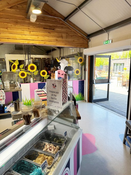 D R Smith Properties (Fordingbridge, Dorset): Ice Cream Shop Glass Partition Wall