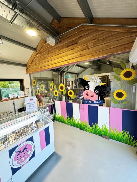 D R Smith Properties (Fordingbridge, Dorset): Ice Cream Shop Glass Partition Wall