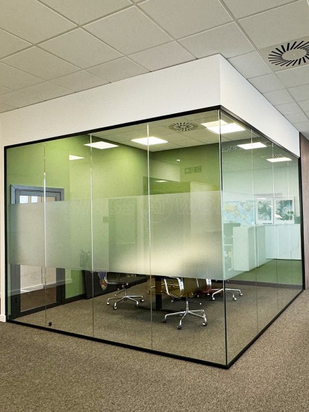 Multiconsult (Ashford, Kent): Glass Office Pods and Focus Booth