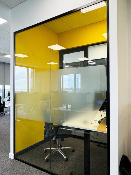 Multiconsult (Ashford, Kent): Glass Office Pods and Focus Booth