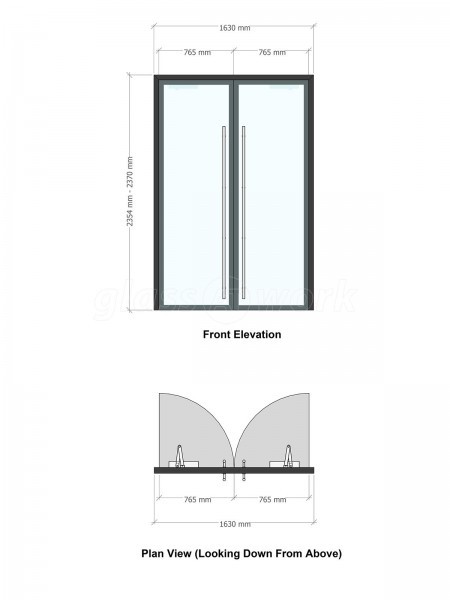 My Build Estimate (Northampton, Northamptonshire): Double Glazed Acoustic Glass Office Partitions