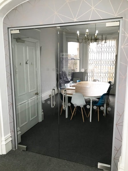 The Werks Group (Brighton, East Sussex): Office Glass Double Doors in Archway
