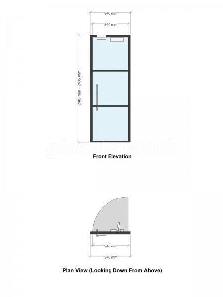 Orion Group (The City, London): T-Bar Metal Framed Glass Partitions Office Fitout