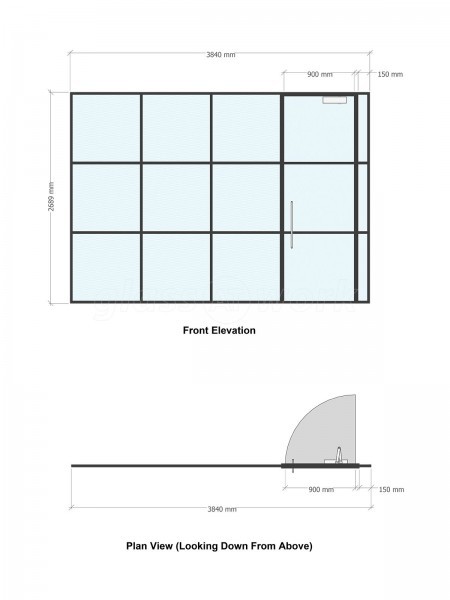 Orion Group (The City, London): T-Bar Metal Framed Glass Partitions Office Fitout