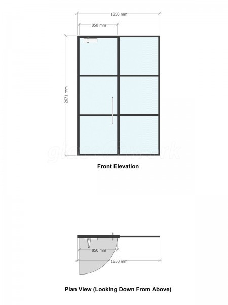 Orion Group (The City, London): T-Bar Metal Framed Glass Partitions Office Fitout