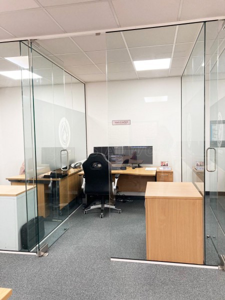 PTS Compliance (Chandlers Ford, Hampshire): Multiple Glass Rooms Using Our Frameless Glass Partition System