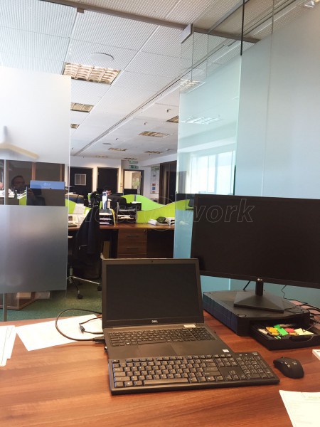 Partner Construction (Spennymoor, County Durham): Toughened Glass Partition Offices With Glazed Separating Wall