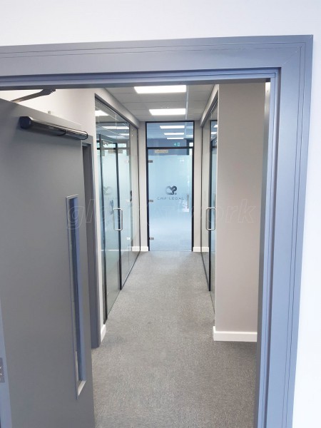 Peak Evolution Ltd (Chesterfield, Derbyshire): Multiple Glass Partitions For Office Refurbishment