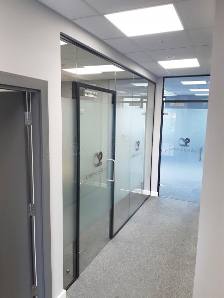 Peak Evolution Ltd (Chesterfield, Derbyshire): Multiple Glass Partitions For Office Refurbishment