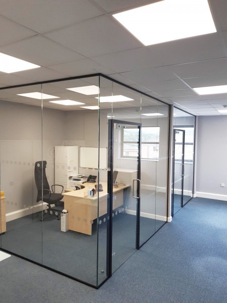 Peak Evolution Ltd (Chesterfield, Derbyshire): Multiple Glass Partitions For Office Refurbishment