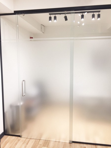 The Physio And Sports Injury Clinic (Colwyn Bay, Conwy): Top Hung Glass Sliding Door Partition