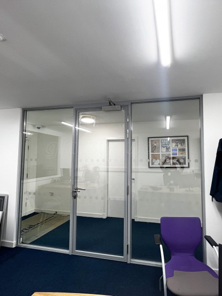 Portal Security Ltd (Cumbernauld, Scotland): Double Glazed Glass Partition With Soundproof Glass