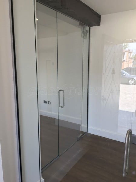 PEP Project Management Ltd (Braintree, Essex): Office Fit-Out With Frameless & Acoustic Framed Partitioning