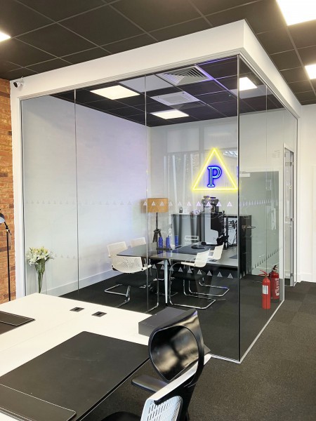 SDP (Haywards Heath, West Sussex): Frameless Glass Partitions and Glazed Corner Office