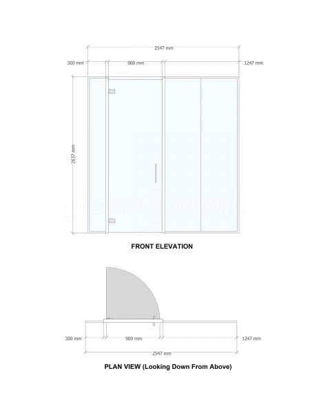 South Of England Investments (Liverpool, Merseyside): Glass Partition With White Frame