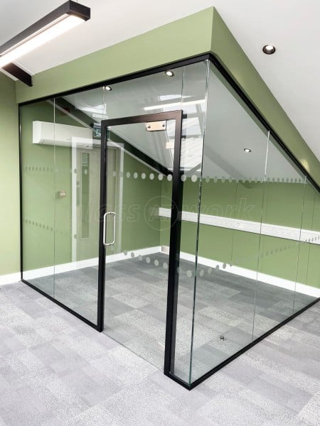 SP Construction Essex (Basildon, Essex): Glass Corner Office Under Pitched Roof