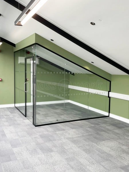 SP Construction Essex (Basildon, Essex): Glass Corner Office Under Pitched Roof
