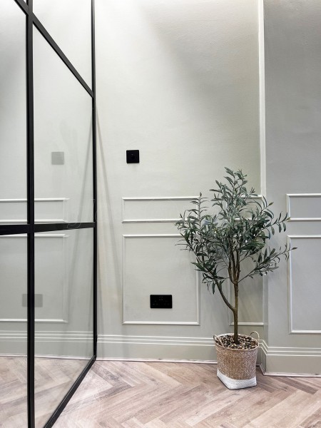 Simply Lettings (Hove, East Sussex): T-Bar Black Framed Heritage-Style Glass Partition