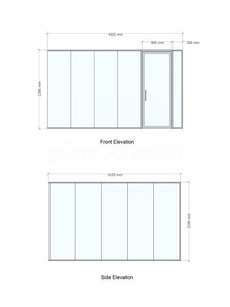 TT Electronics (Fairford, Gloucestershire): Acoustic Glass Office And Meeting Room