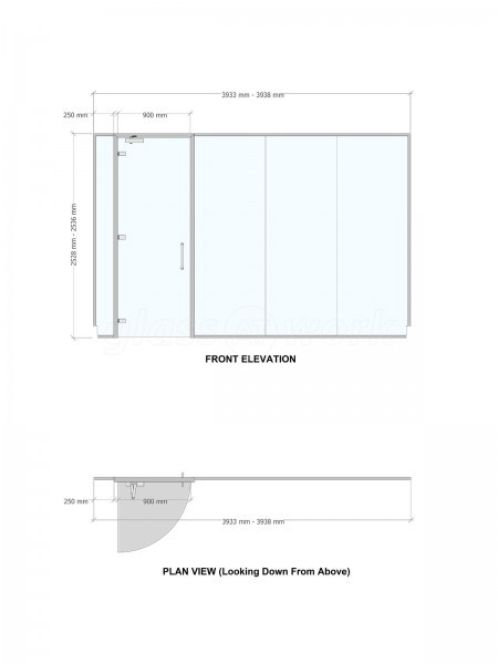 Talking Lab (Waterlooville, Hampshire): Acoustic Glass Office Partition