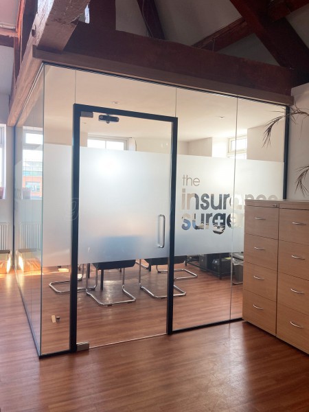 The Insurance Surgery (Macclesfield, Cheshire): Glass Corner Office