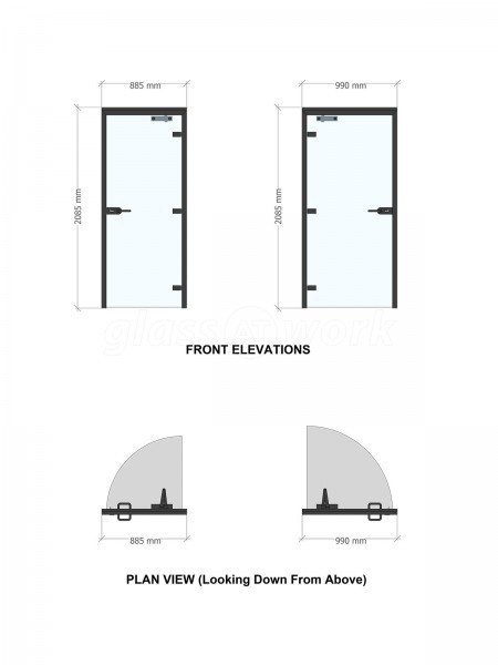 The Hill Group (Dagenham, Essex): Commercial Glass Office Fitout
