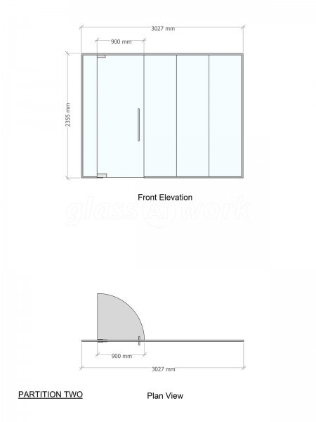 UK Alternative Energy (Lincoln, Lincolnshire): Frameless Glass Office Partitions