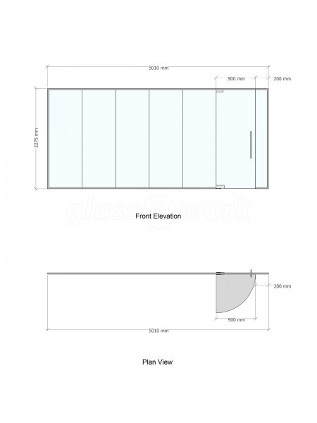 UK Alternative Energy (Lincoln, Lincolnshire): Frameless Glass Office Partitions