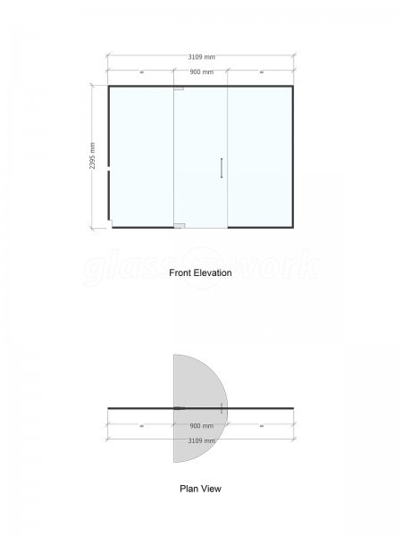 Wastewater Fuels (Coventry, West Midlands): Glass Partition Office Front