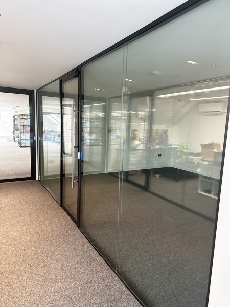 Welwyn Homes Ltd (Stevenage, Hertfordshire): Double Glazed Glass Office Partitions and Doors