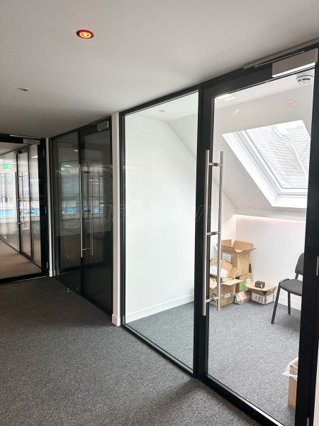 Welwyn Homes Ltd (Stevenage, Hertfordshire): Double Glazed Glass Office Partitions and Doors