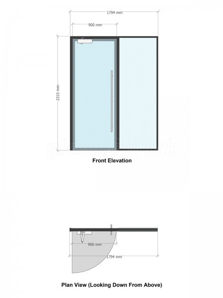 Welwyn Homes Ltd (Stevenage, Hertfordshire): Double Glazed Glass Office Partitions and Doors