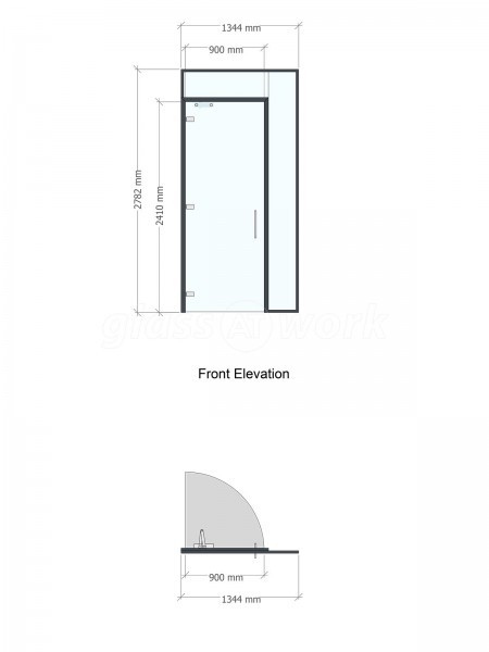 Westfield Properties  (Lymington, Hampshire): Frameless Glass Office Fitout